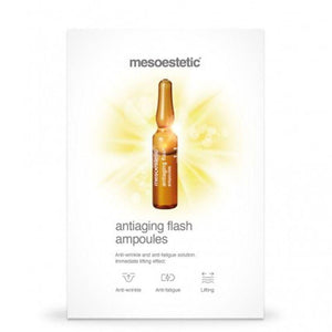 Mesoestetic Flash Radiance Ampoules – Instant Skin Smoothing Solution