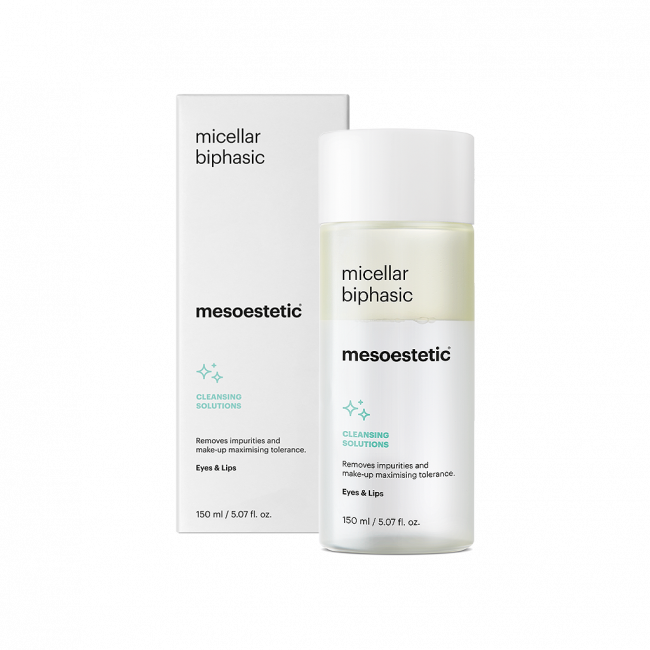 Mesoestetic Micellar Biphasic – Eye & Lip Cleanser 150 ml
